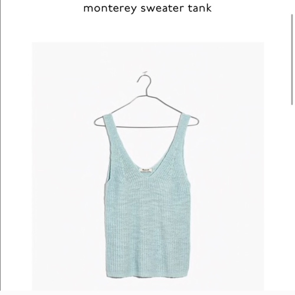Madewell tank sweater